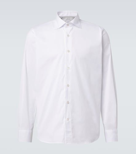 Camicia in popeline di misto cotone - Eleventy - Modalova