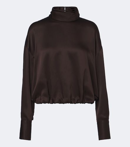 Brunello Cucinelli Silk satin top - Brunello Cucinelli - Modalova