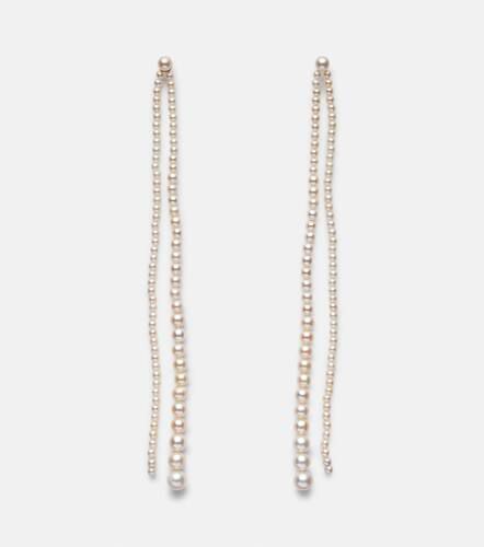 Promenade De Perles 14kt gold pearl drop earrings - Sophie Bille Brahe - Modalova