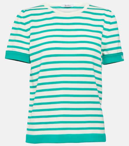 Max Mara Limone striped cotton top - Max Mara - Modalova