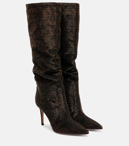 Botas Hansen con estampado de leopardo - Gianvito Rossi - Modalova