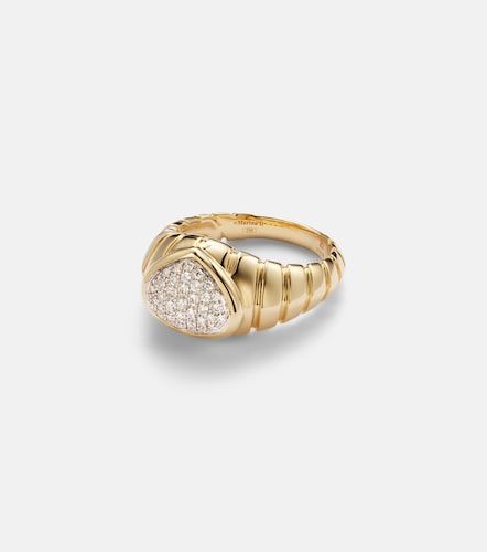 Anillo Timo de oro de 18 ct con diamantes - Marina B - Modalova