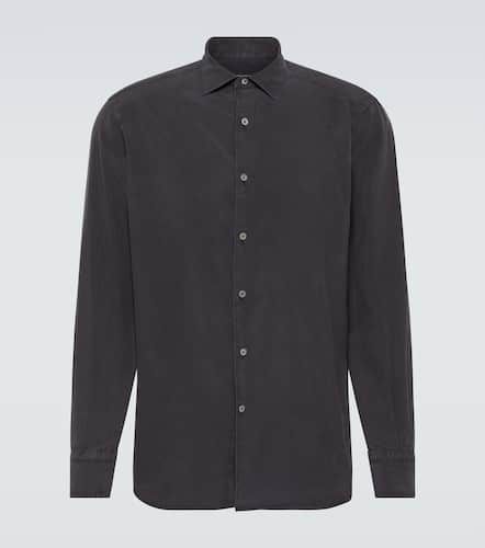 Zegna Silk Oxford shirt - Zegna - Modalova