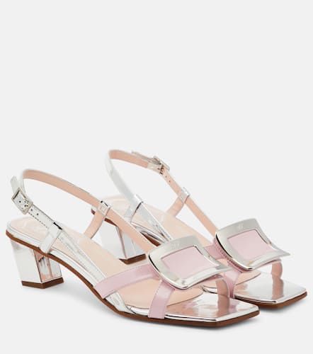 Belle Vivier 45 patent leather sandals - Roger Vivier - Modalova