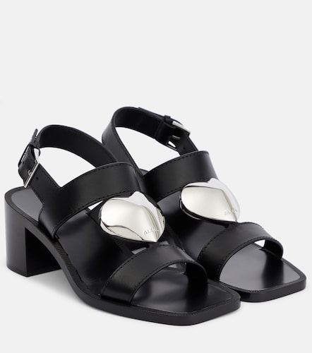 Alaia Le Cour leather sandals - Alaia - Modalova