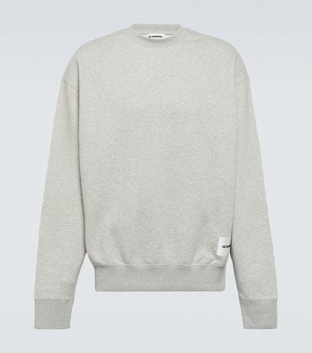 Jil Sander Logo cotton sweatshirt - Jil Sander - Modalova