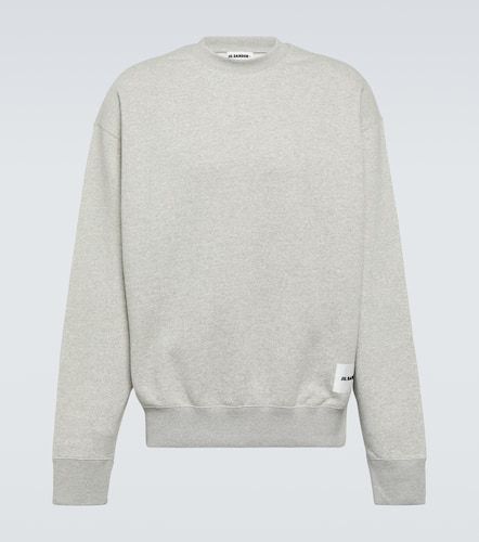 Jil Sander Logo cotton sweatshirt - Jil Sander - Modalova