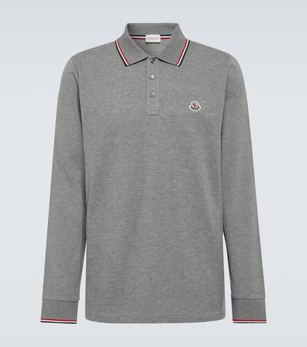 Moncler Logo cotton polo sweater - Moncler - Modalova