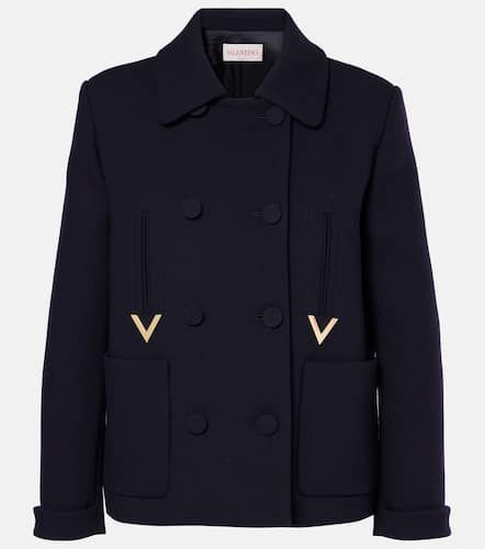 Mantel VGold aus einem Wollgemisch - Valentino - Modalova