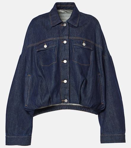 Oversized denim jacket - Dries Van Noten - Modalova