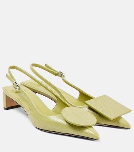 Duelo 40 leather slingback pumps - Jacquemus - Modalova