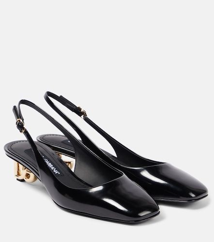 Pumps slingback Jackie DG 40 in vernice - Dolce&Gabbana - Modalova