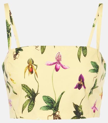 Top cropped in misto cotone - Oscar de la Renta - Modalova
