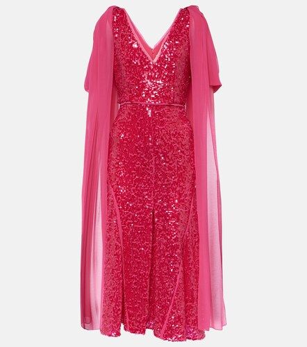 Erdem Abito midi con paillettes - Erdem - Modalova