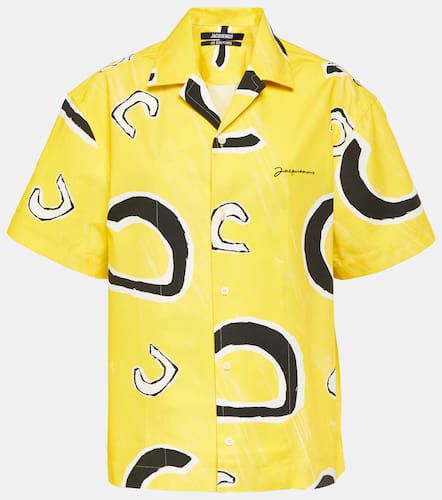 La Chemise Jean printed cotton bowling shirt - Jacquemus - Modalova