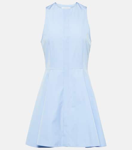 Godet cotton poplin shirt dress - Ami Paris - Modalova
