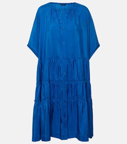 Gestuftes Midikleid Emile aus Seide - Joseph - Modalova