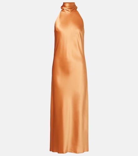 Vestido midi Sienna de satén - Galvan - Modalova