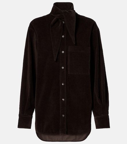 Camisa de pana de algodón - Ferragamo - Modalova