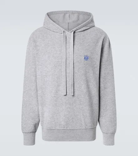 Sudadera con capucha de lana con anagrama - Loewe - Modalova