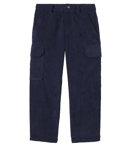 Corduroy straight pants - Moncler Enfant - Modalova