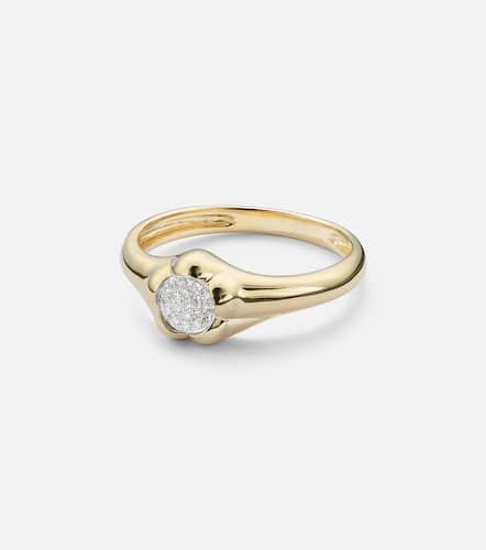 Crosby 10kt ring with diamonds - Stone and Strand - Modalova