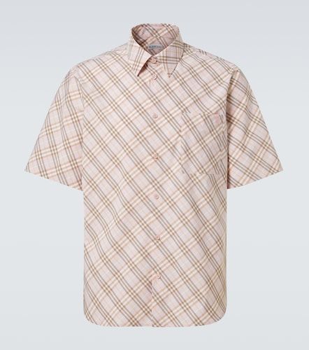 Camicia bowling Check in cotone - Burberry - Modalova