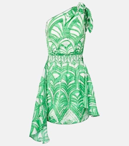 Celie printed one-shoulder minidress - Poupette St Barth - Modalova