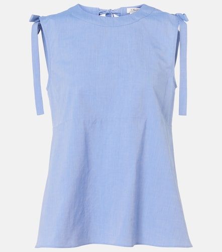 S Max Mara Top de lona de algodón - 'S Max Mara - Modalova