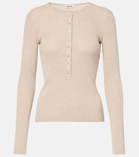 Top con bottoni Macaw in cashmere - Staud - Modalova