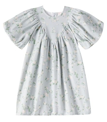Vestido de chambray de algodón floral - Petite Amalie - Modalova