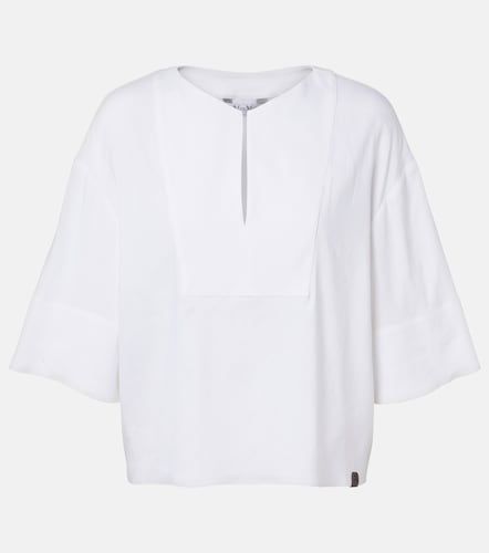 Max Mara Sospiro linen-blend top - Max Mara - Modalova
