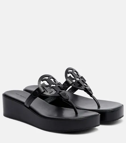 Miller leather platform thong sandals - Tory Burch - Modalova