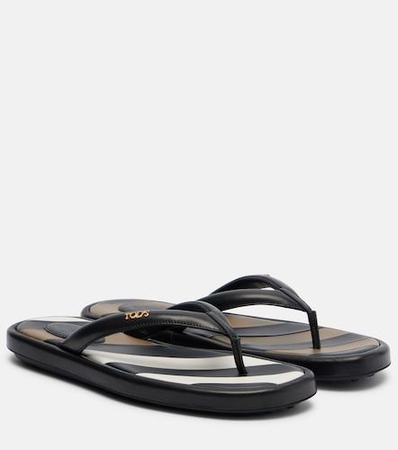 Tod's Leather thong sandals - Tod's - Modalova
