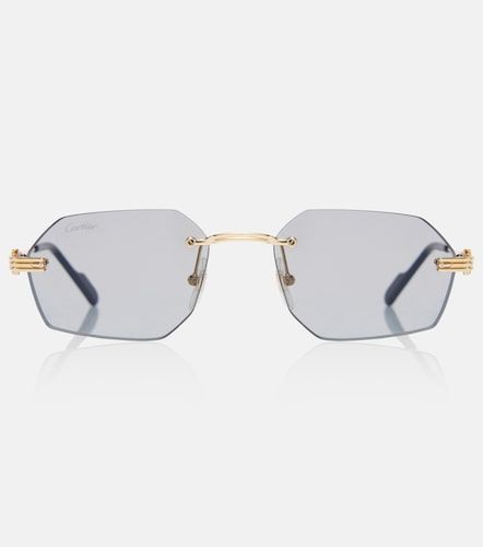 Premiere De Cartier rectangular sunglasses - Cartier Eyewear Collection - Modalova