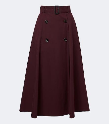 Gonna midi Brenda in cotone - Burberry - Modalova