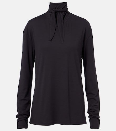 Top de cuello alto de jersey de algodón - Lemaire - Modalova