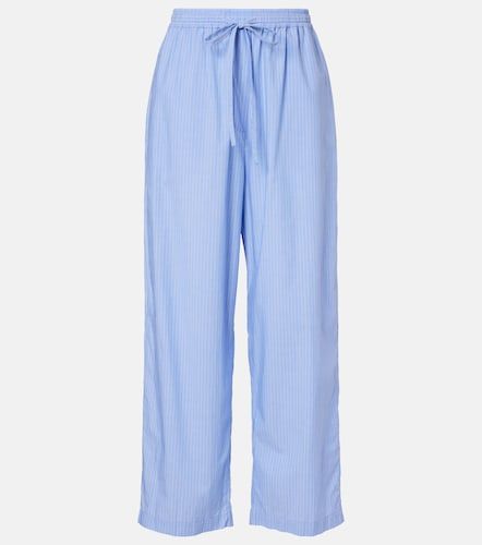 Pantaloni Orien in cotone a righe - The Row - Modalova
