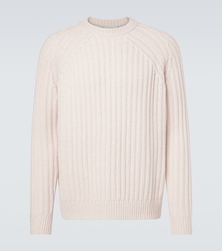 Ribbed-knit wool and cashmere sweater - Allude - Modalova