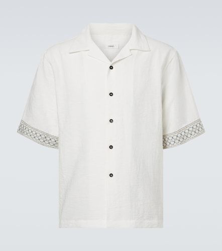 Camicia da bowling con finiture in crochet - Commas - Modalova