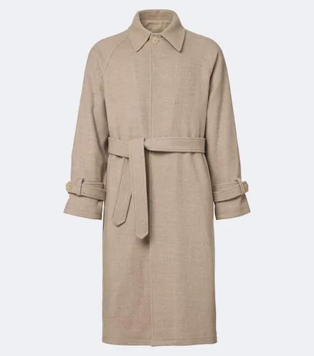 Stoffa Belted wool coat - Stoffa - Modalova