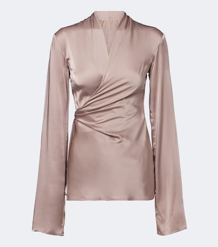 Top Laura de satén drapeado - Rick Owens - Modalova