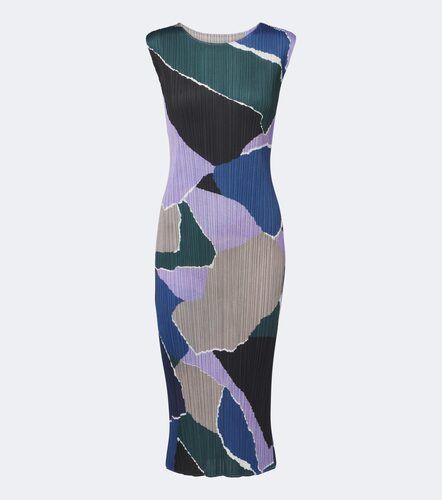 Surprise! pleated printed midi dress - Pleats Please Issey Miyake - Modalova