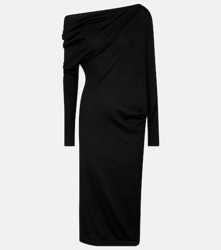 Midikleid aus Kaschmir und Seide - Tom Ford - Modalova