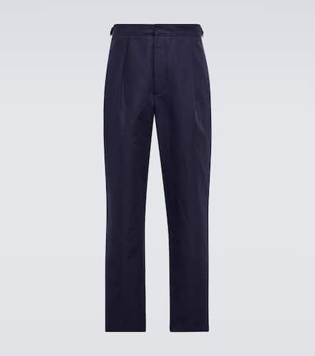 Cotton and linen pants - King & Tuckfield - Modalova