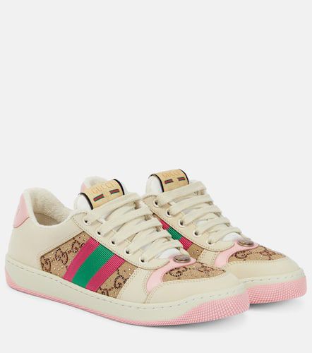 Gucci Screener leather sneakers - Gucci - Modalova