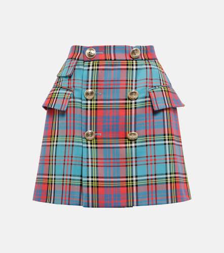 Minifalda en tartán de lana - Vivienne Westwood - Modalova
