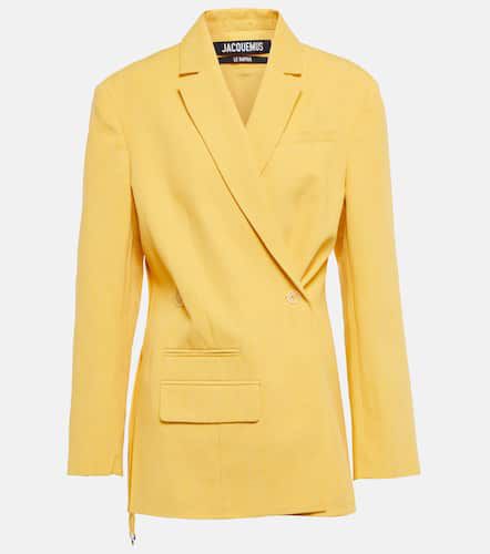 La Veste Tibau linen-blend blazer - Jacquemus - Modalova