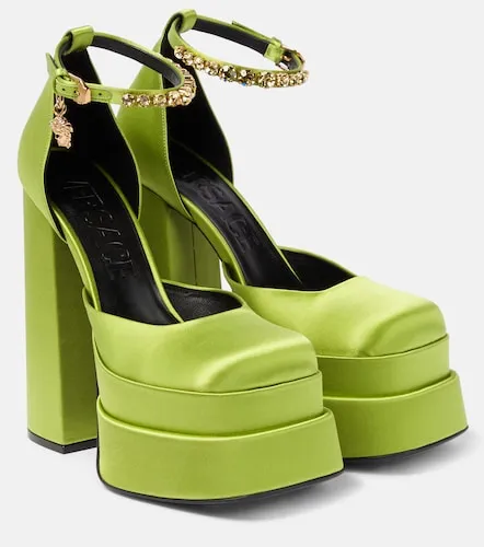 Salones Medusa Aevitas de satén - Versace - Modalova