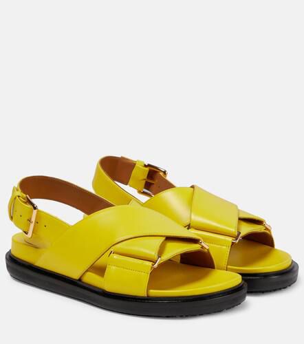 Marni Fussbett leather sandals - Marni - Modalova